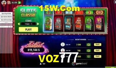 voz777 Entrar - Login Seguro Certificado